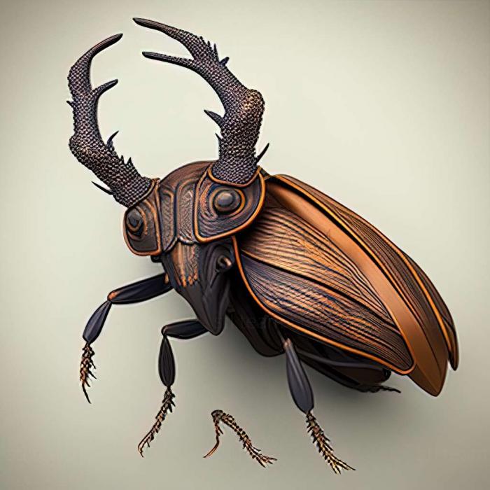 3D model Chalcosoma (STL)